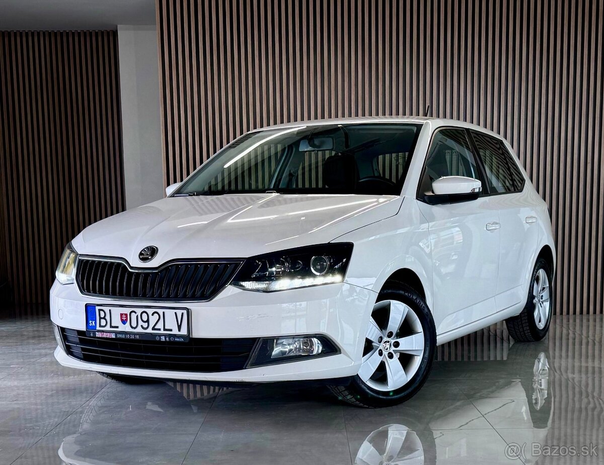 Škoda Fabia 1.2 TSI 2016/DPH/Slovák / 121 tisíc km