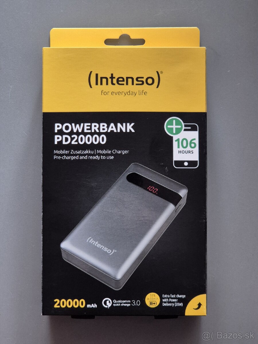 Powerbanka Inteso 20000mAh