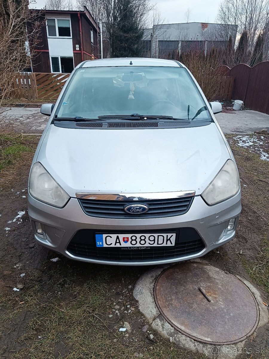 Predám Ford C-Max 1,6 TDCi-80kw,STK,EK-2026,rok:2008