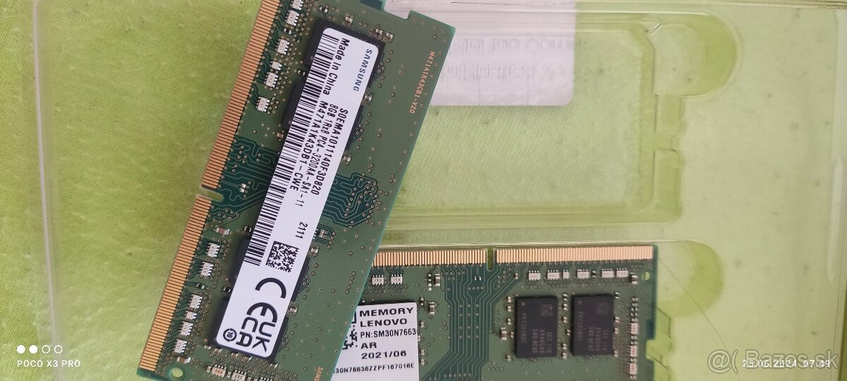 Predam pamäť RAM DDR4 2X8Gb