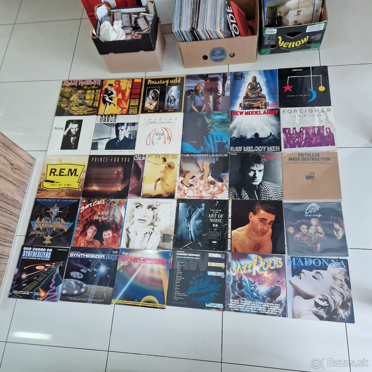 LP-čky...IRON MAIDEN,GUNS N ROSES,RVAAIAG WILD,SCORPIONS...