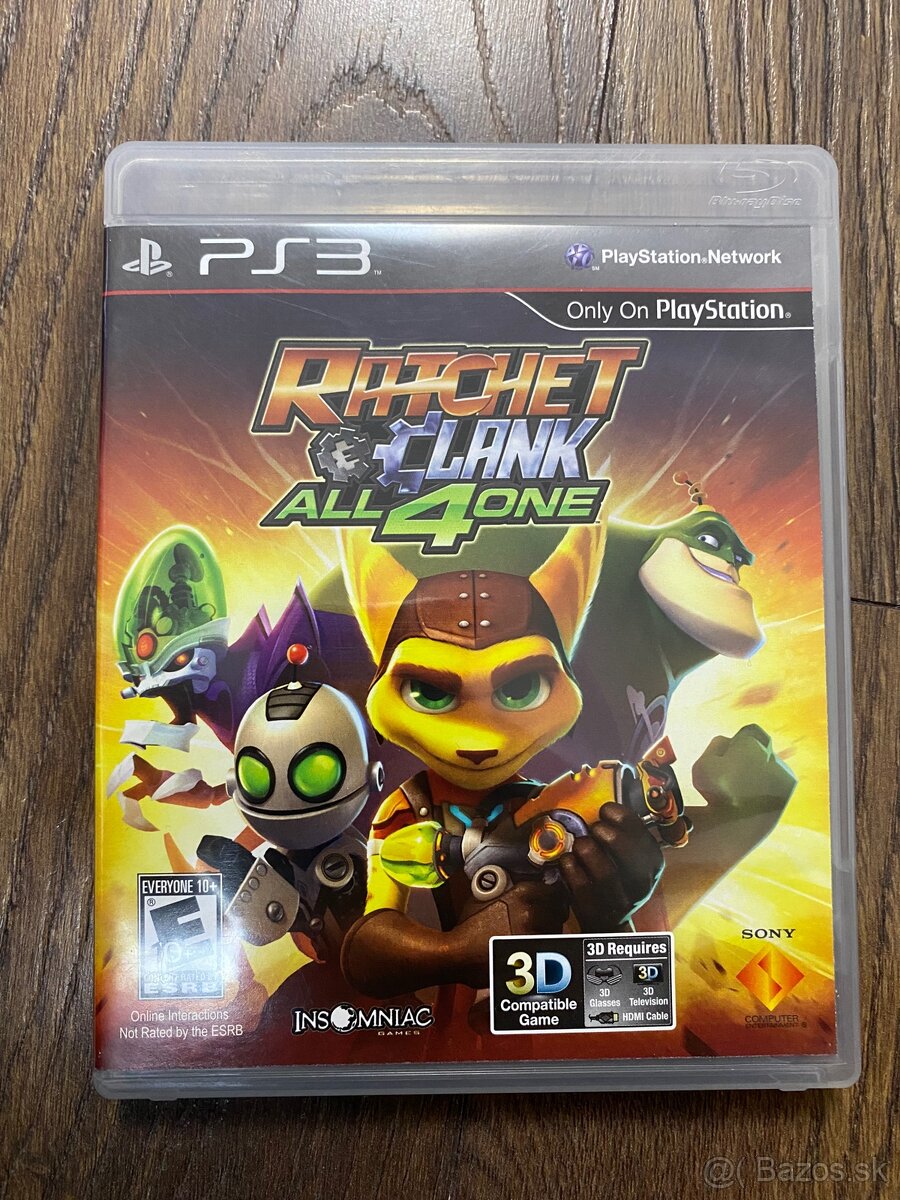 (SOLD) Ratchet and Clank: All 4 One PS3