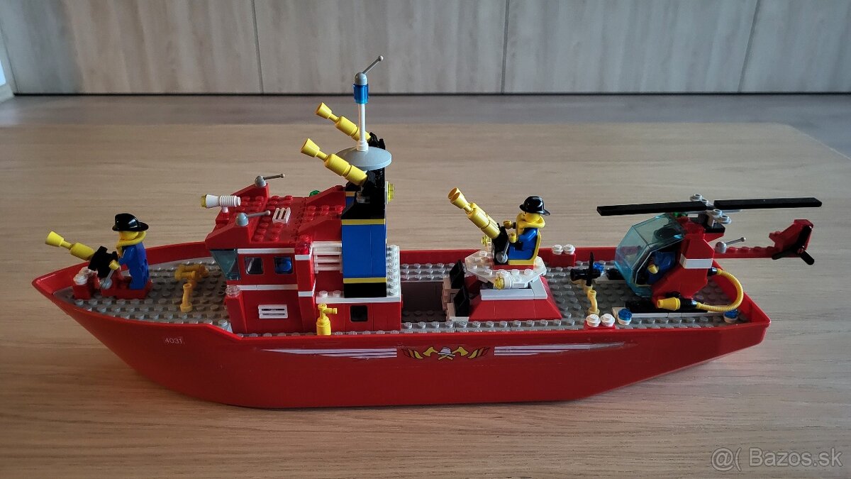 Predám lego 4031 hasická loď z roku 1991