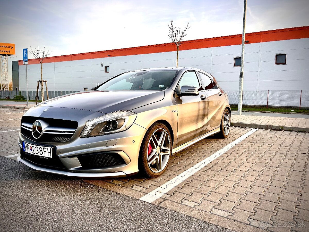 MERCEDES -BENZ A TRIEDA 45 AMG 4- matic