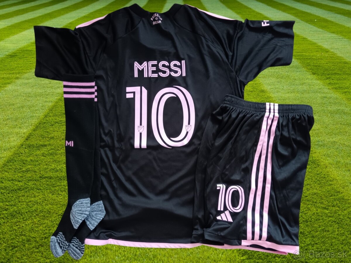 detský futbalový dres MESSI Inter Miami 24/25 155-165cm