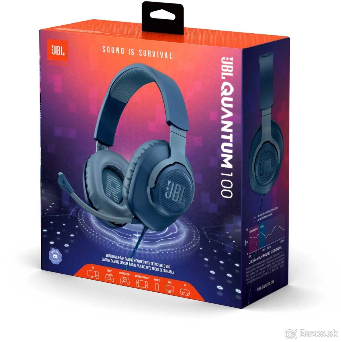 Predám Sluchadlá JBL QUANTUM 100