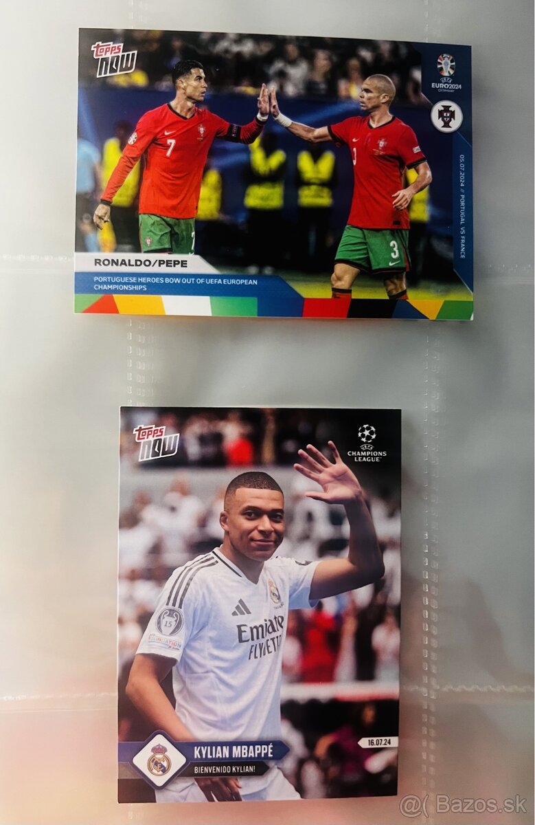 Exkluzivne limitky Mbappe, Yamal, Ronaldo, Španielsko