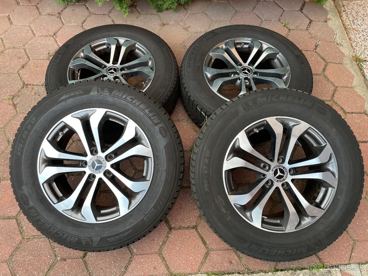 235/65 R17 orig. MERCEDES GLC Michelin zimné