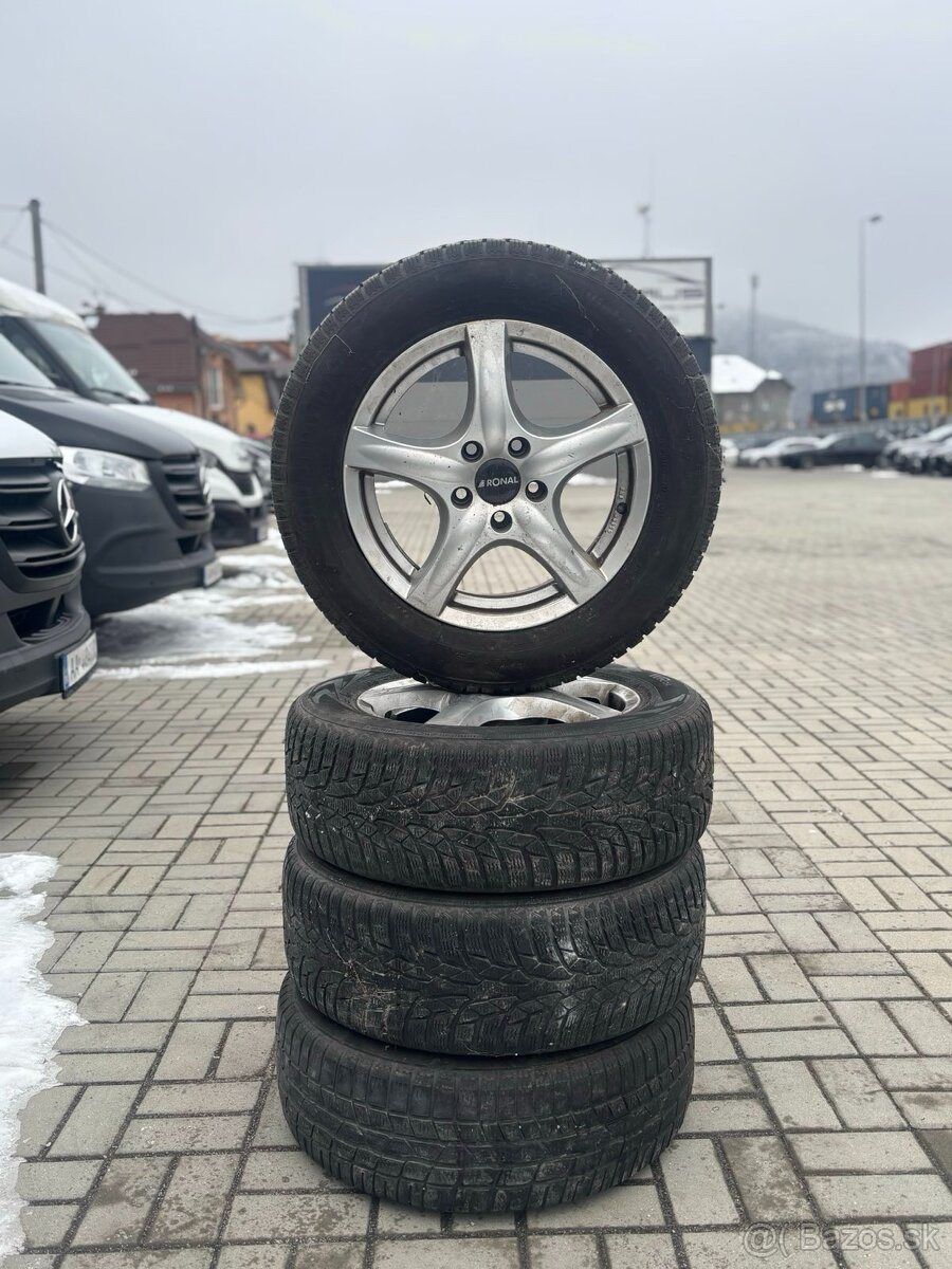 Predám hliníkové disky na Škoda Octavia (215/60R16)