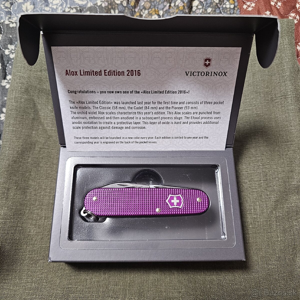 Victorinox Cadet Alox limited edition 2016