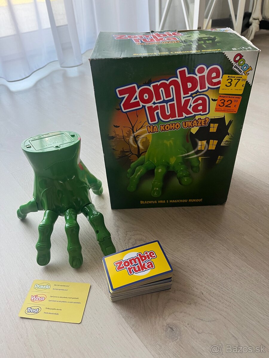 Zombie ruka spoločenská hra