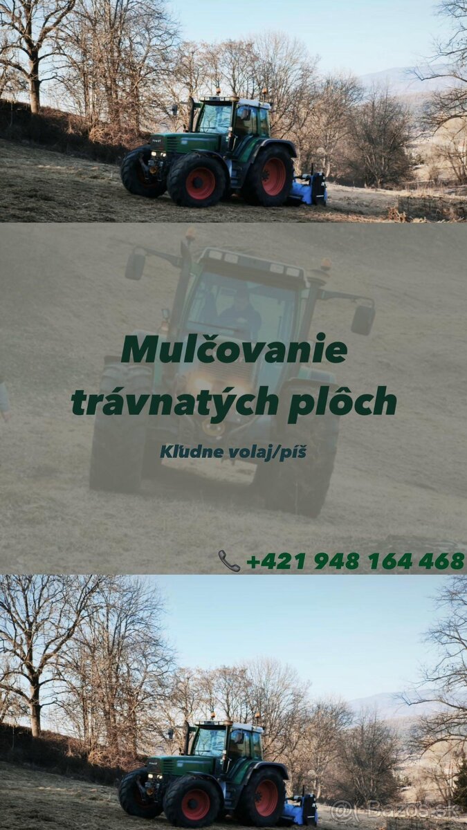 Mulčovanie / Kosenie