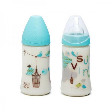 Suavinex set: 2xfľaša Suavinex 270 ml - baby bottle set