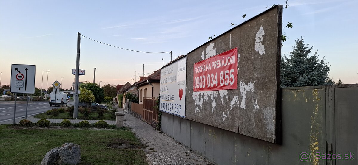 Prenajmem reklamnú plochu eurobillboard