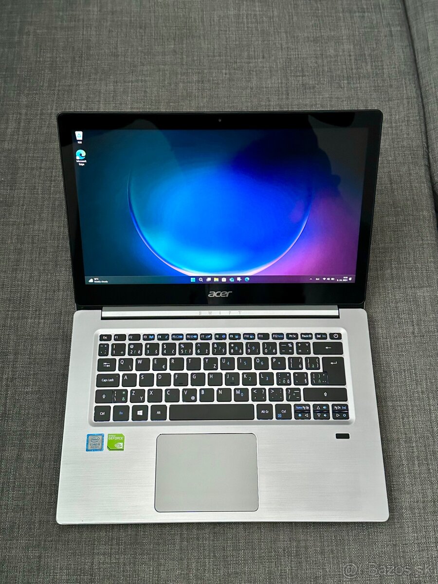 Ultrabook Acer - 14” FHD, i5, Nvidia Geforce, 8GB RAM, 256GB