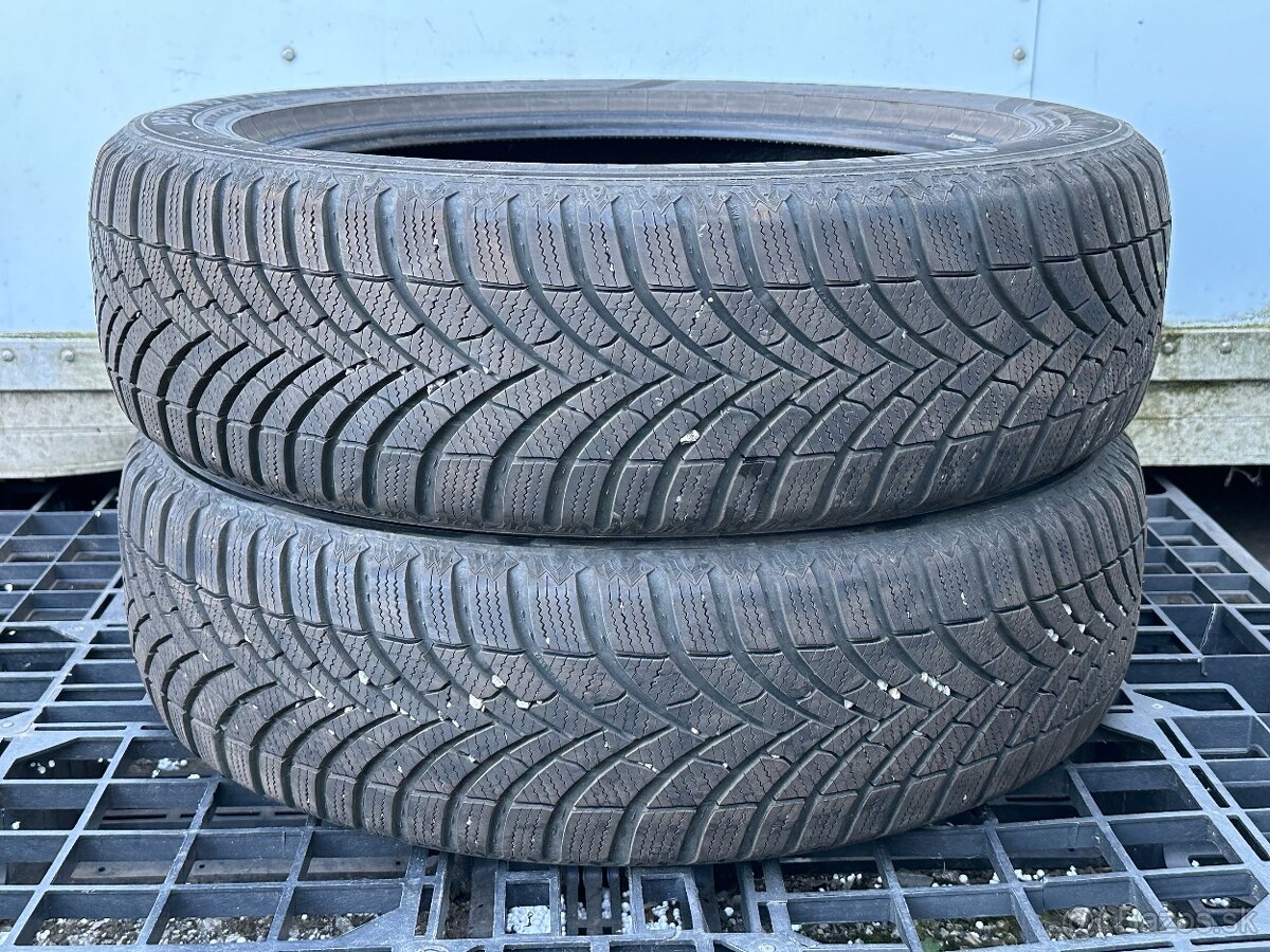 PREDÁM 2 kusy zimné pneumatiky SEMPERIT 195/60 R18 96H XL