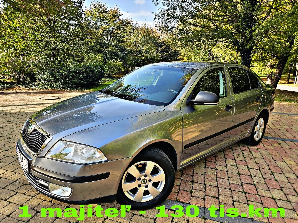 Škoda Octavia II. 1.6 MPI 75KW rv:8/2012 naj.130 tis.km