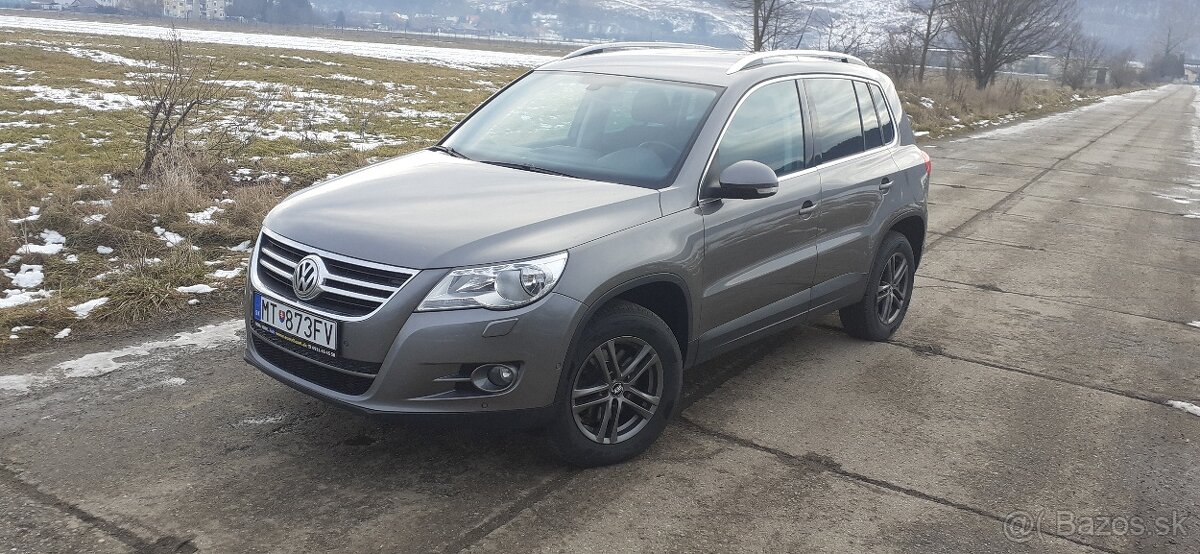 VW Tiguan 2,0TDi -dsg 103kW, 4x4,  AT -7, r.v. 6/2010