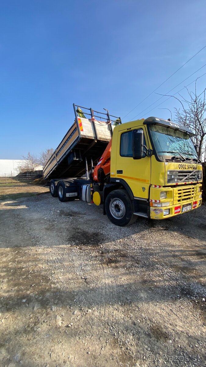 Predám Volvo fm7 vyklapač hydraulická ruka