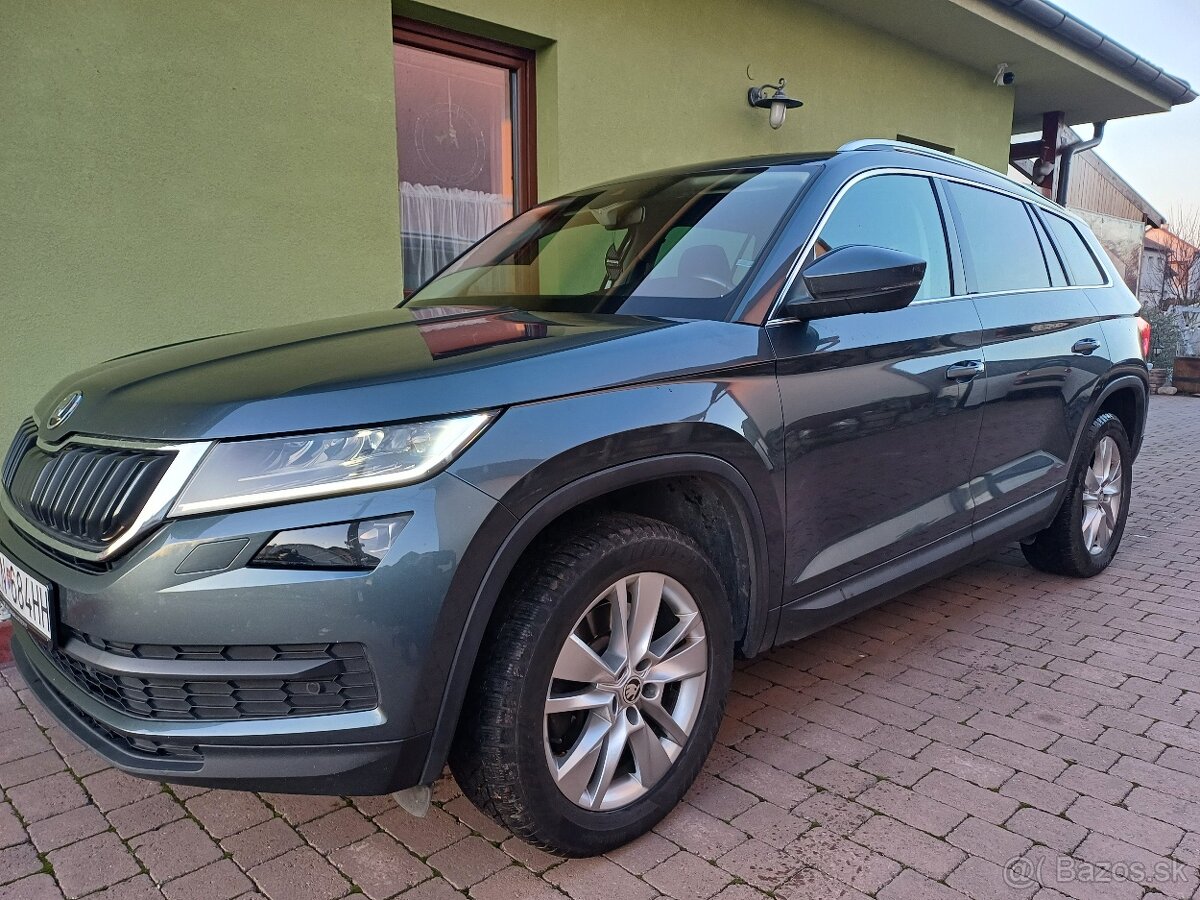 Ṣ̌koda Kodiaq 4x4 2,0 tdi dsg 7 miestne serv hist ťažné dvd