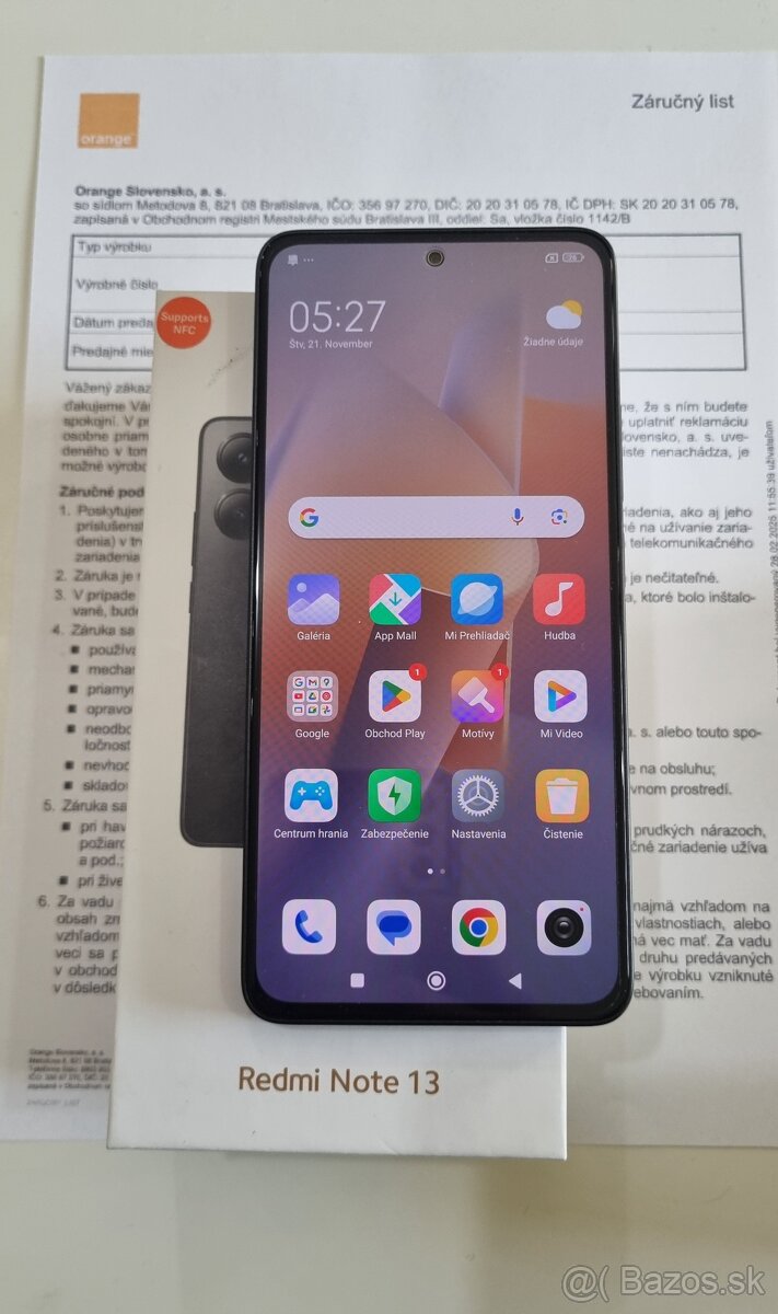 Xiaomi Redmi Note 13 8/256GB black