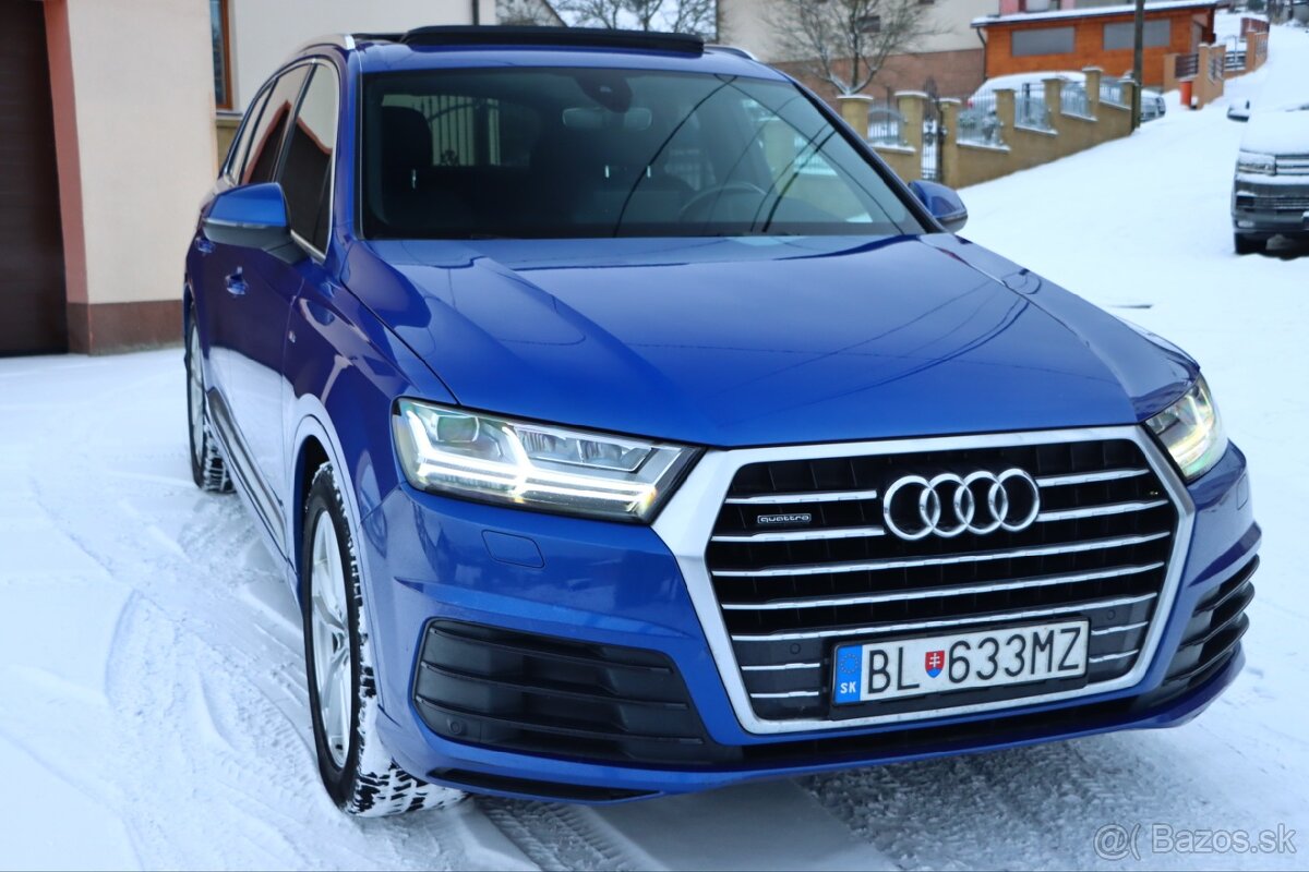 Audi Q7 3.0TDI 200kw S-line Quattro Full Led Panorama