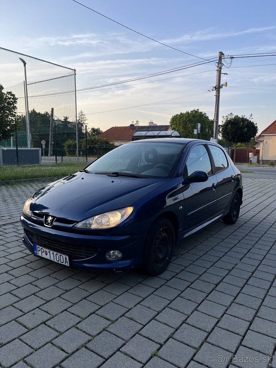 Peugeot 206 1.4, nová STK, TOP CENA