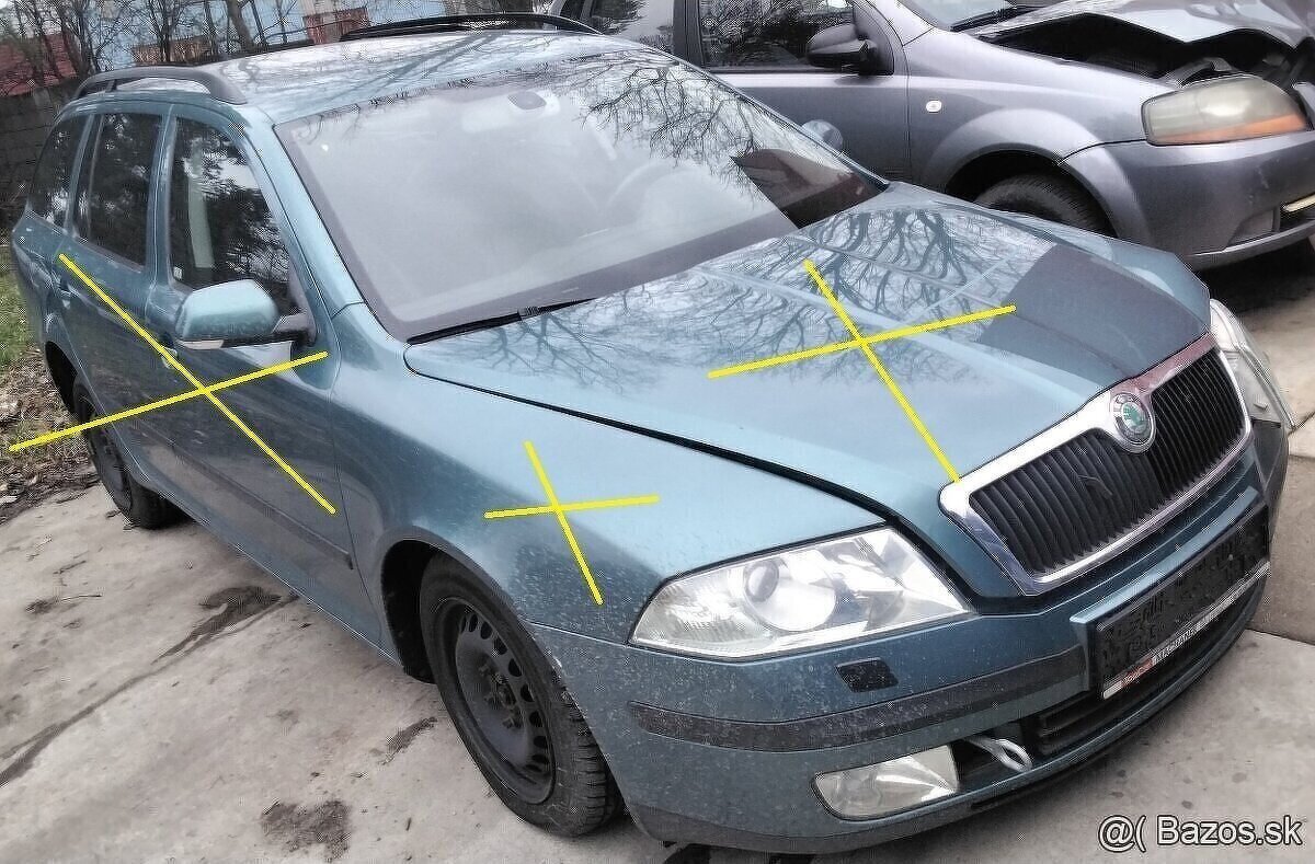 Škoda Octavia II 2.0 TDI 103kw predám motor BKD, prevodovka