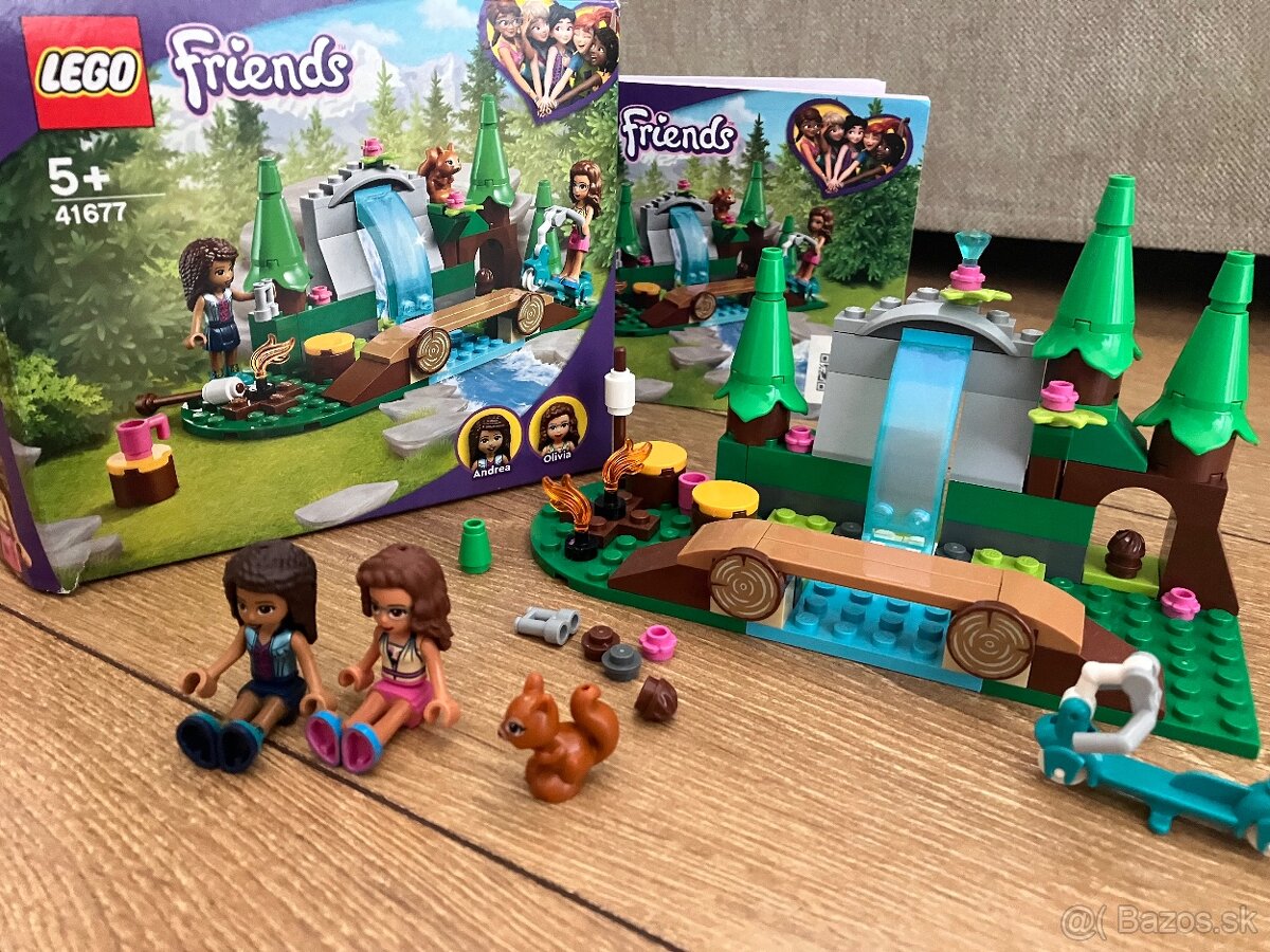 LEGO® friends Vodopad v lese 41677