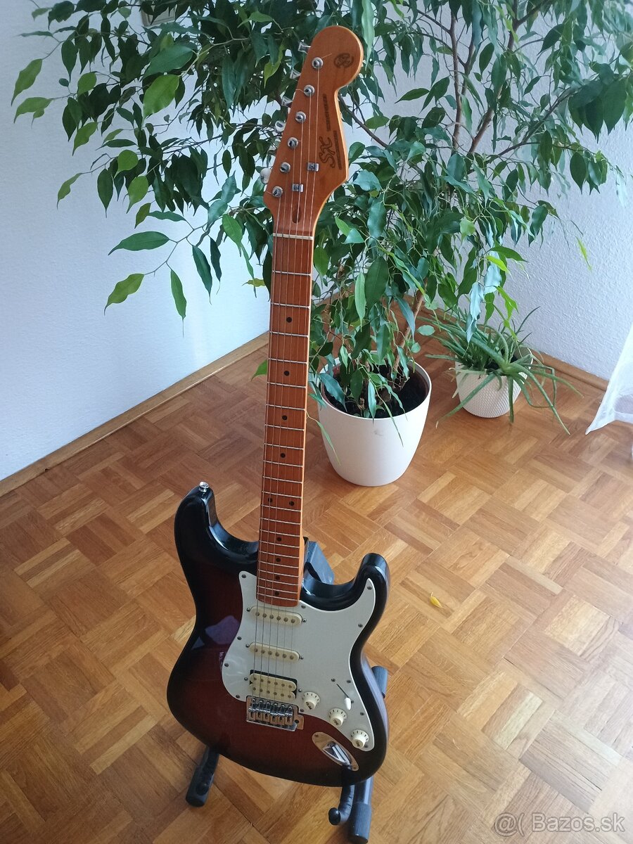 Stratocaster SX s kufrom