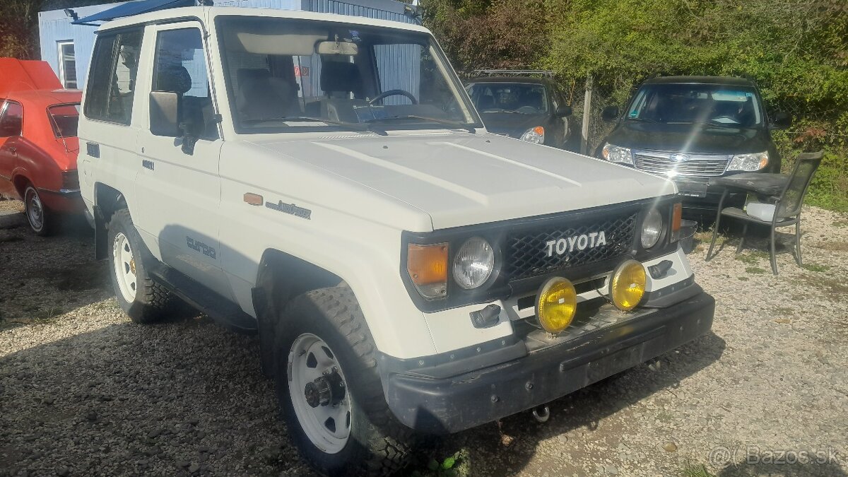 Toyota Land Cruiser LJ70 2.4 tdi z Rima ako nova