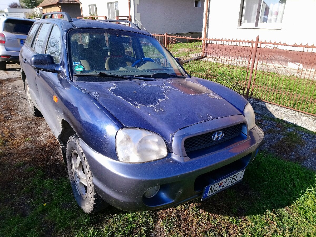 Hyundai Santa Fe 2.4 /2005/ 107 kW, benzín + lpg