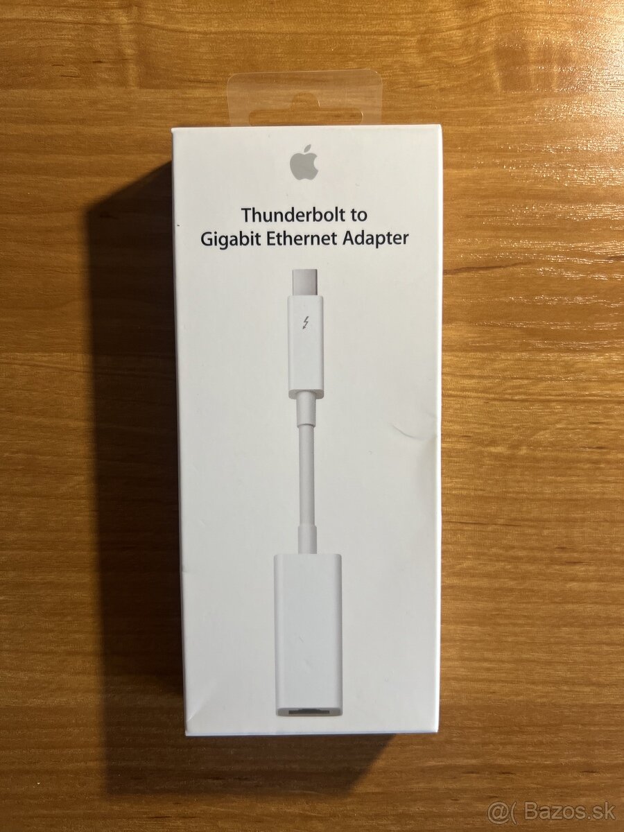 Apple Thunderbolt na Gigabit Ethernet adaptér