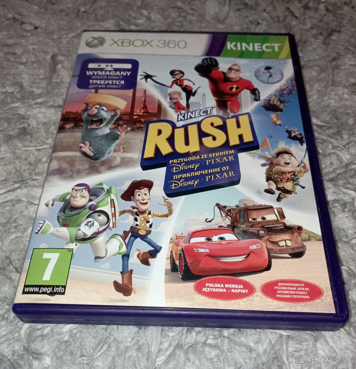 Kinect Disney Pixar Rush XBOX 360