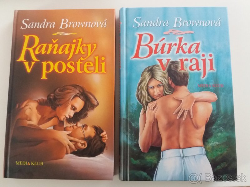 Sandra Brownová: Búrka v raji, Raňajky v posteli     8 eur