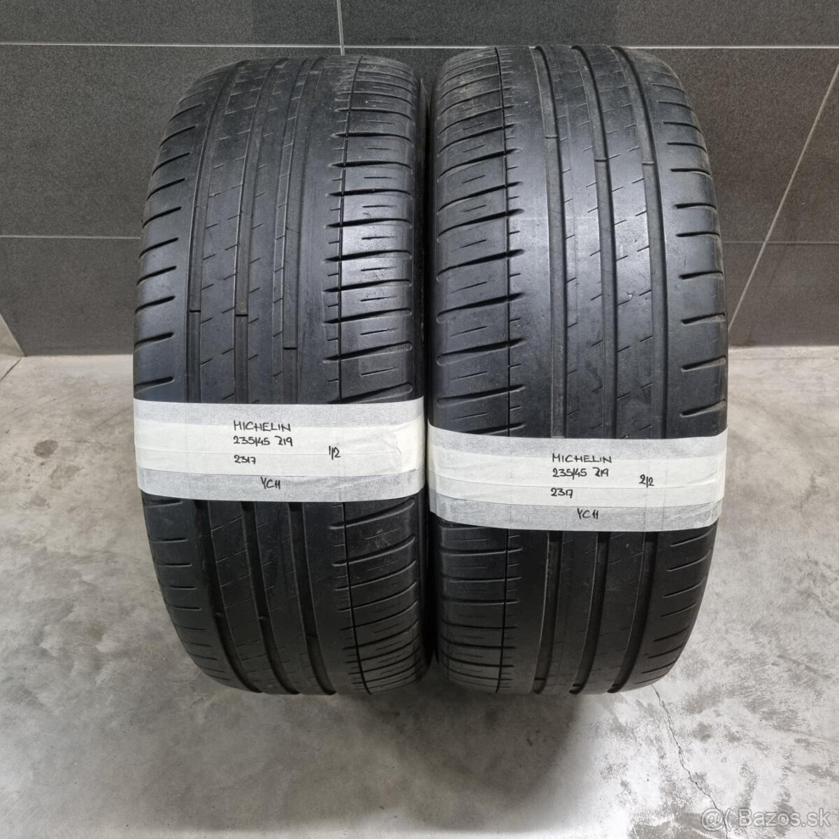 Letné pneumatiky 235/45 R19 MICHELIN DOT2317