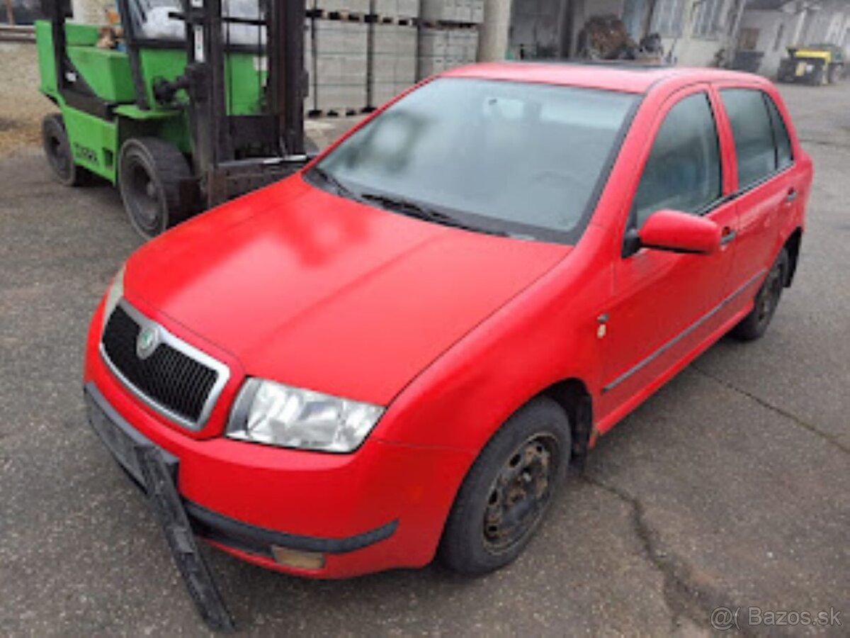 ŠKODA FABIA, HB, 1.4 i,- PRODEJ POUŽITÝCH NÁHRADNÍCH DÍLŮ