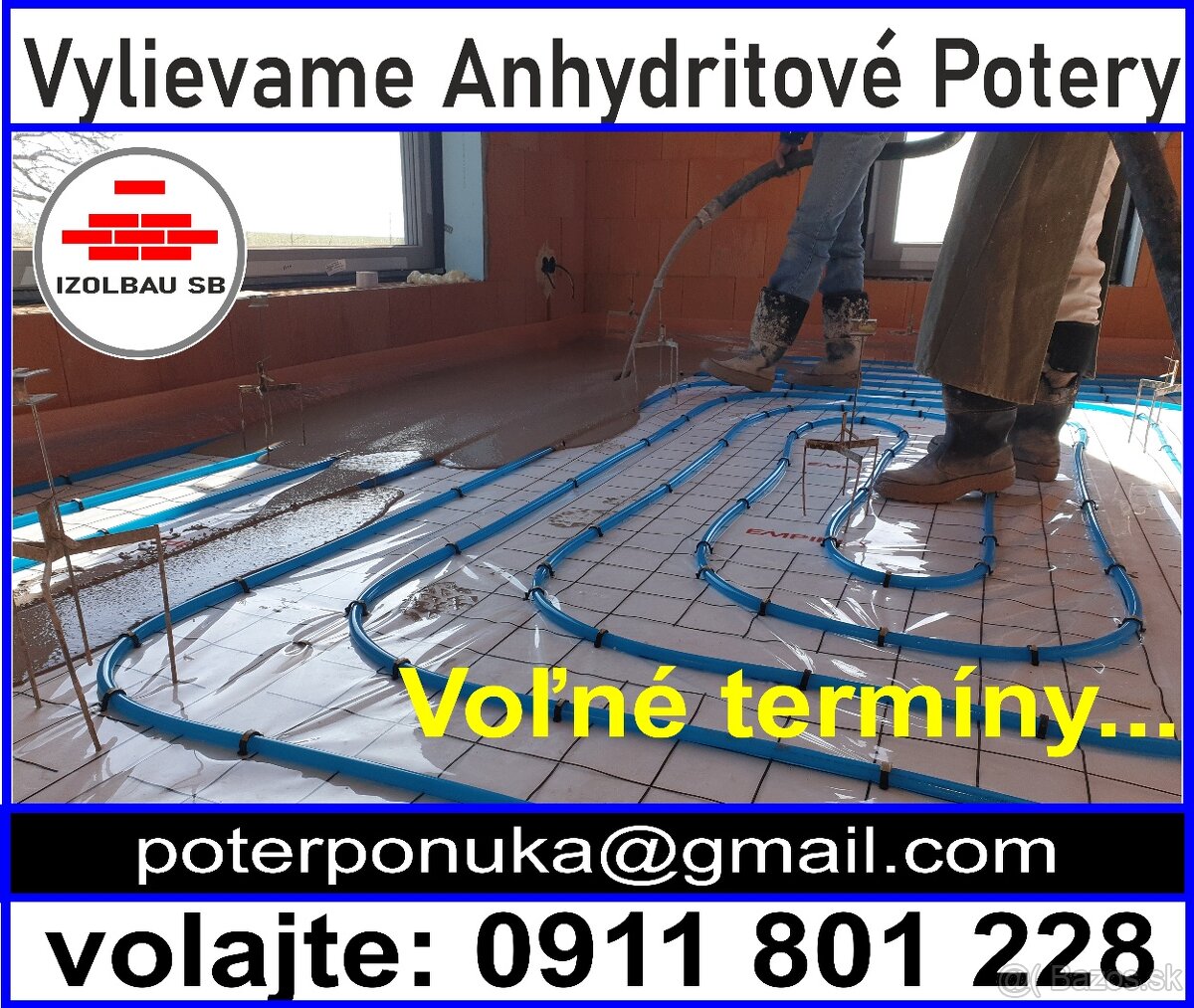 Anhydritové potery - IZOLBAU SB, s.r.o.......3