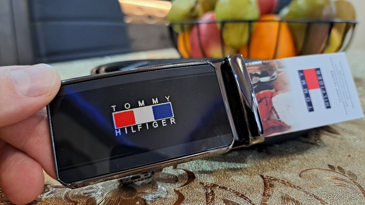 Nový opasok Tommy Hilfiger pánsky