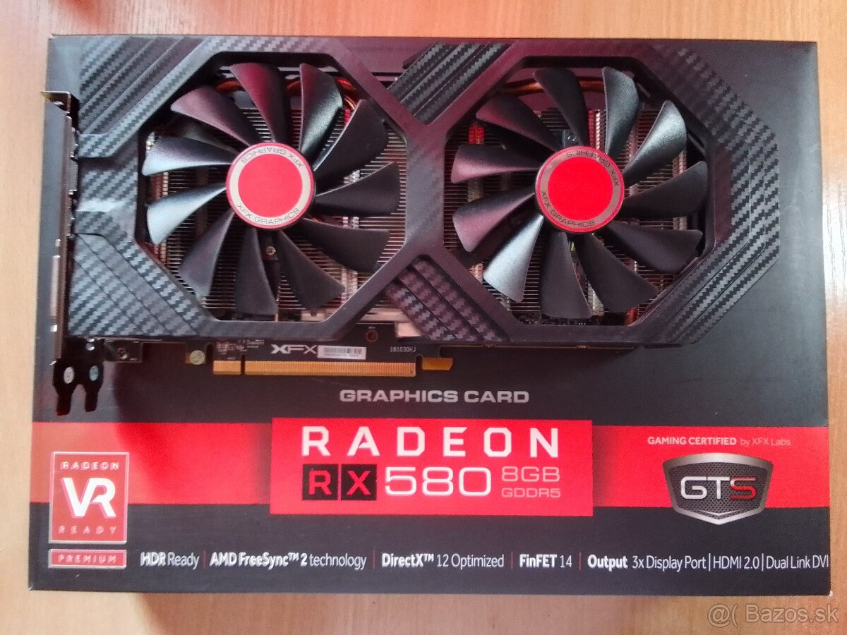 Rx 580 xfx 8GB