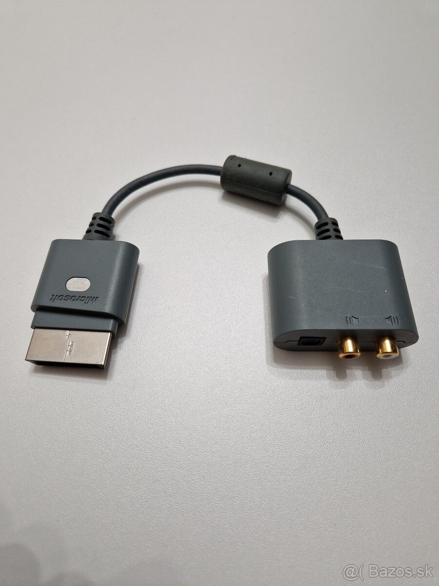 XBOX 360 audio adaptér - originál