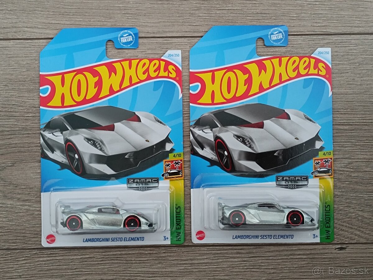 Hotwheels Lamborghini Sesto Elemento Zamac Edition