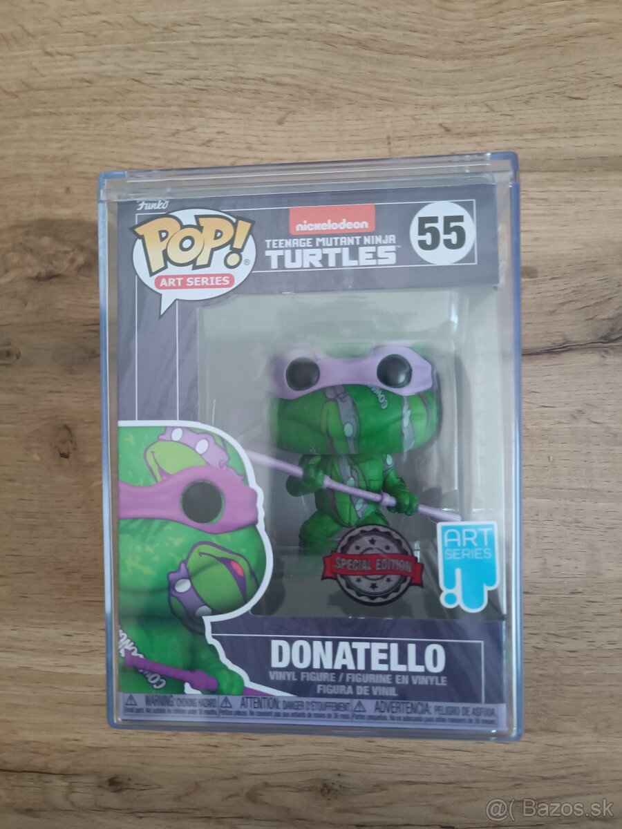 Funko pop Art Series: Donatello (Teenage Mutant Ninja Turtle