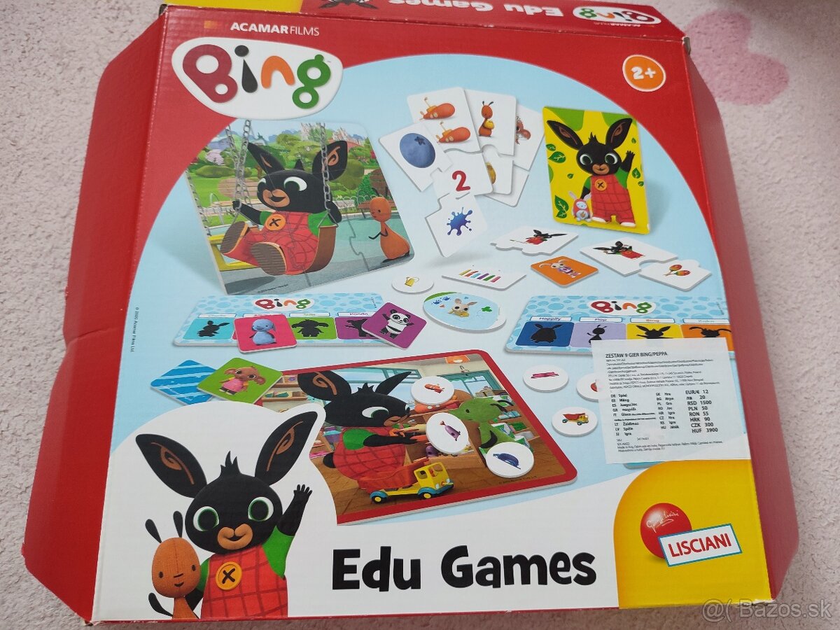 Bing Edukacne hry, puzzle