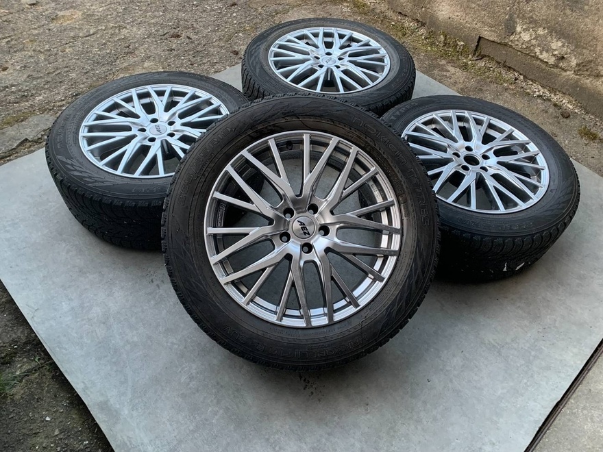 R19 ZIMNÍ ALU KOLA 5x112 Q5,Q7,TOUAREG 255/55/19