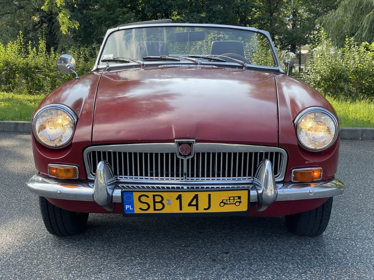 MG B cabrio 1800ccm 1969 r.