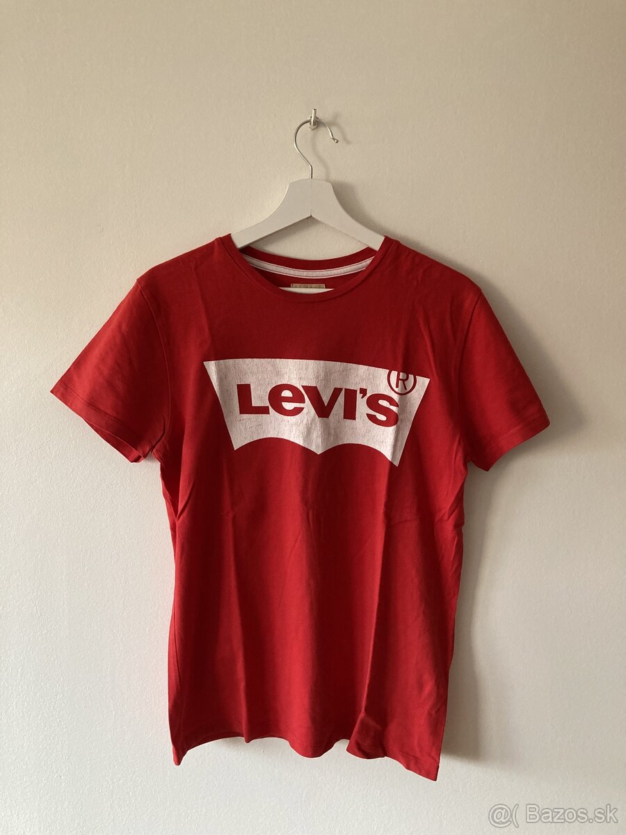 Levi’s štýlové pánske tričko - veľ. S - LACNO