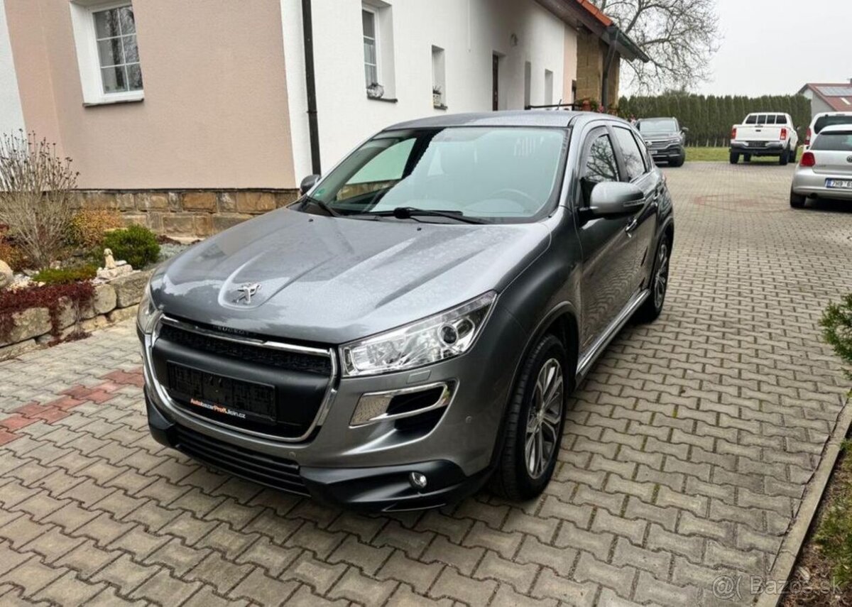 Peugeot 4008 1,8HDi 4x4 Prav.servis Webasto nafta manuál