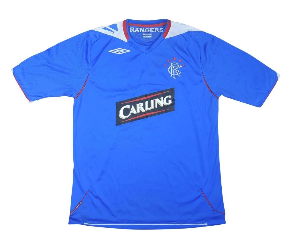 futbalový dres Rangers FC 2006-07 home