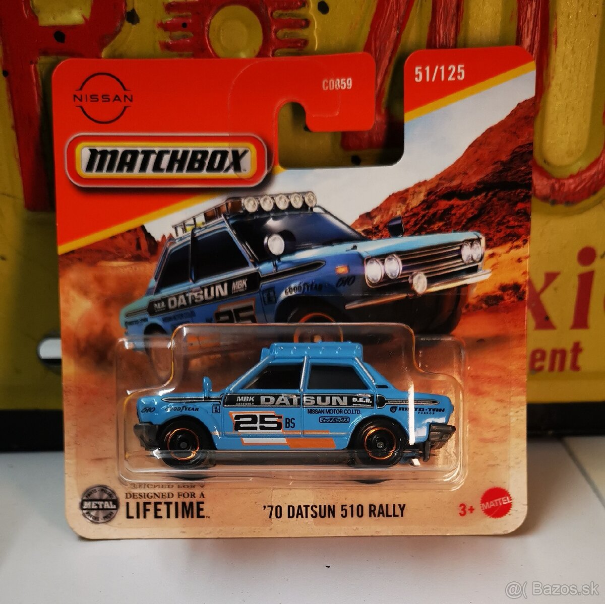 Matchbox Datsun Rally